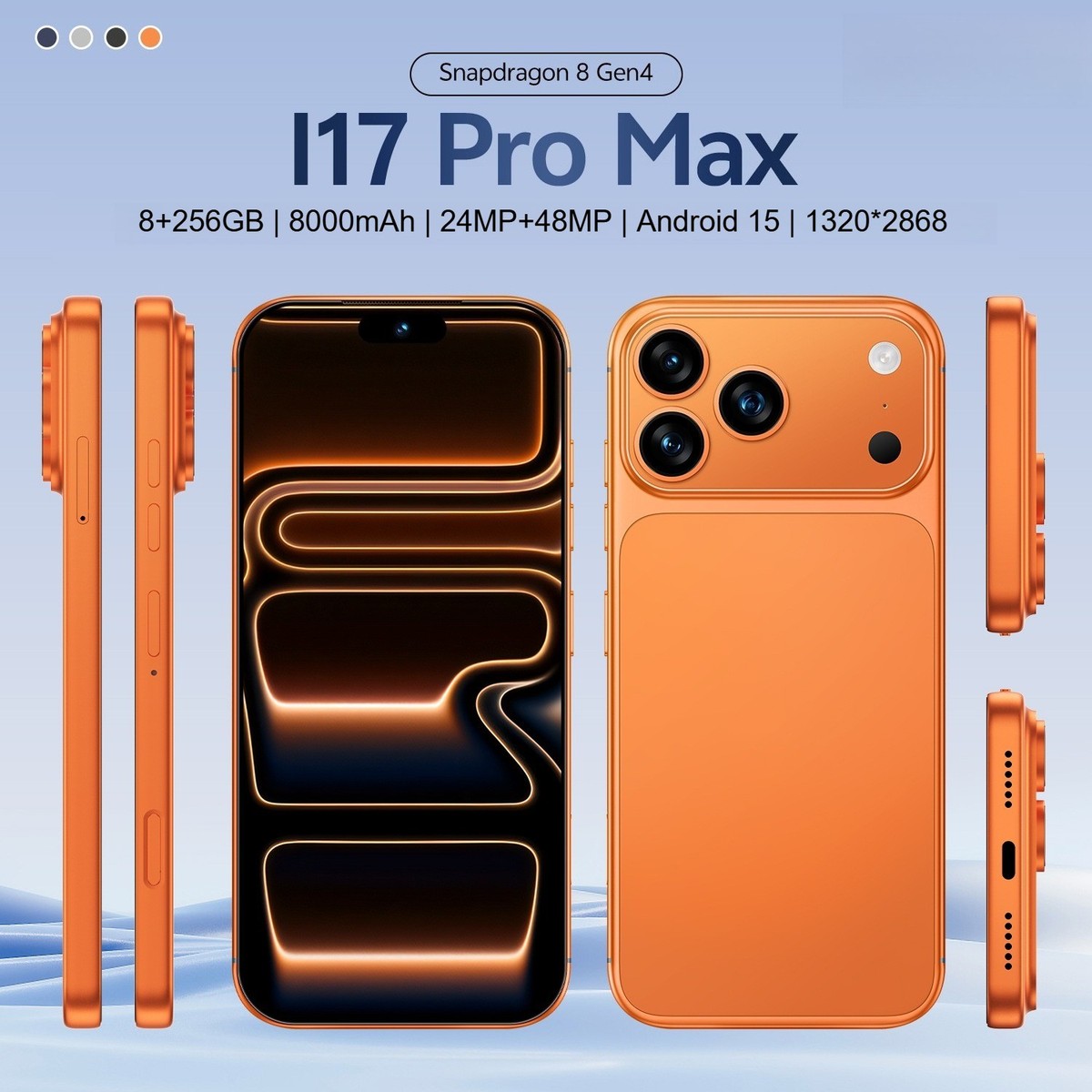 i17 Pro max Smartphone 6.8