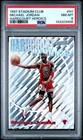 1997 STADIUM CLUB HARDCOURT HEROICS #H1 MICHAEL JORDAN PSA 8