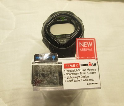 Womens Ironman Watch W5M10300 30 Lap Black and Grey New