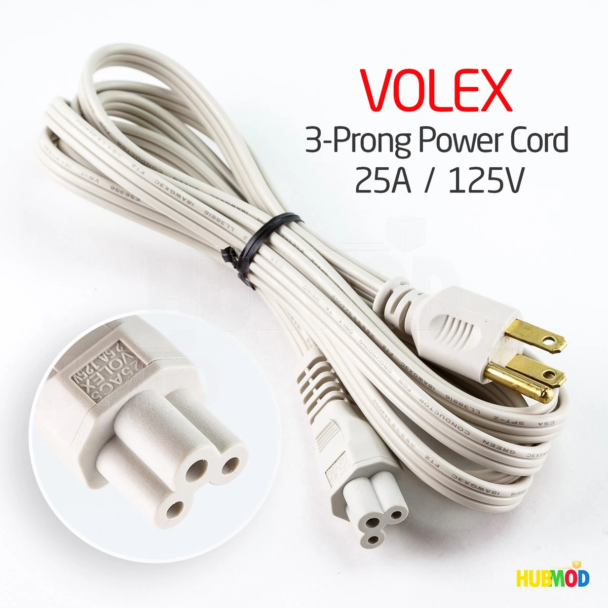 Câble D'alimentation Volex Server VSC19 HG Vers Mennekes TYP148A – 16A 250v – Neuf