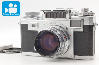 #ad 🎦VIDEO👀🌟N MINT🌟 Contax Zeiss Ikon IIIa Sonnar 50mm f1.5 From JAPAN $323.39