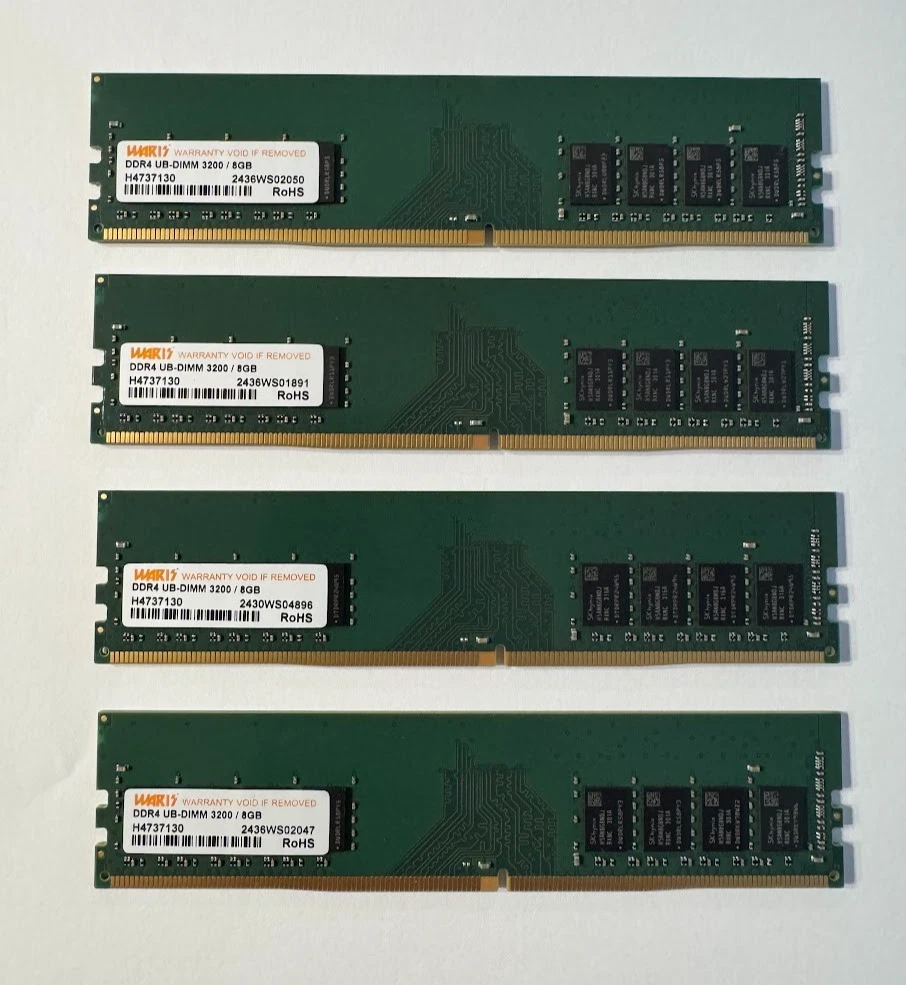 Computer DIMM DDR4 SDRAM Just Listed 2026