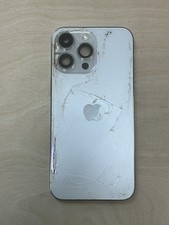 iPhone 14 Pro Max Purple CRACKED Back Housing Replacements Apple OEM