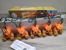 Vintage Hallmark Christmas Bear String Lights...