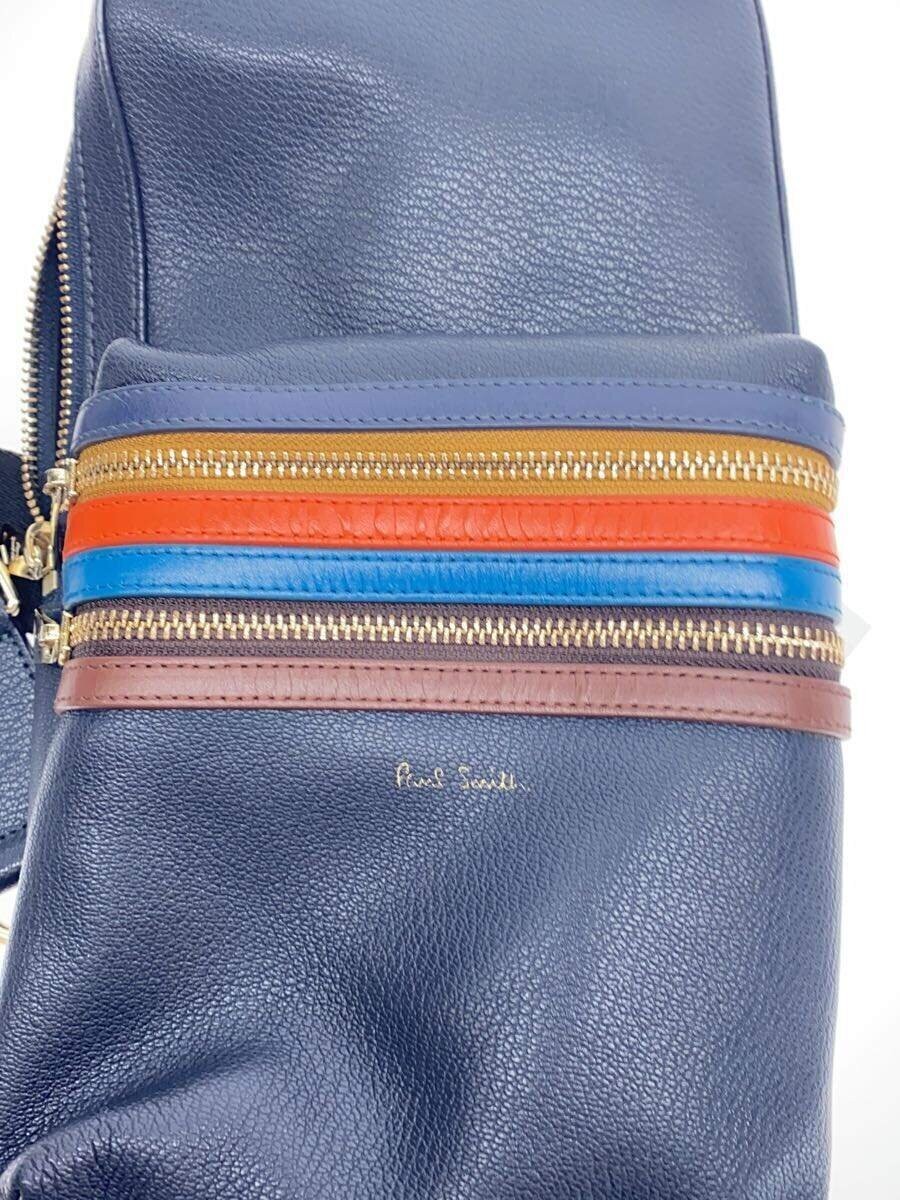 SALE，爆買い Paul Smith◇ショルダーバッグ/レザー/NVY/PSN480