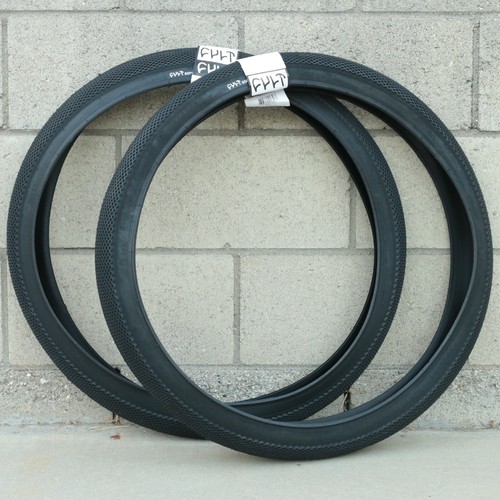 PAIR OF CULT BMX VANS BICYCLE TIRES 26 