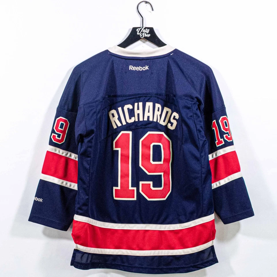 New York Rangers NHL Richards Reebok Jersey Hockey Juvenil Grande/XL Foto 2 de 4