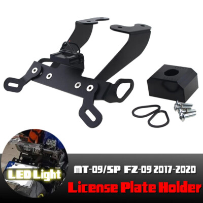 LED Fender Eliminator / Tail Tidy Kit For Yamaha MT-09 FZ-09 (2014-2016) - Black Powder-Coated