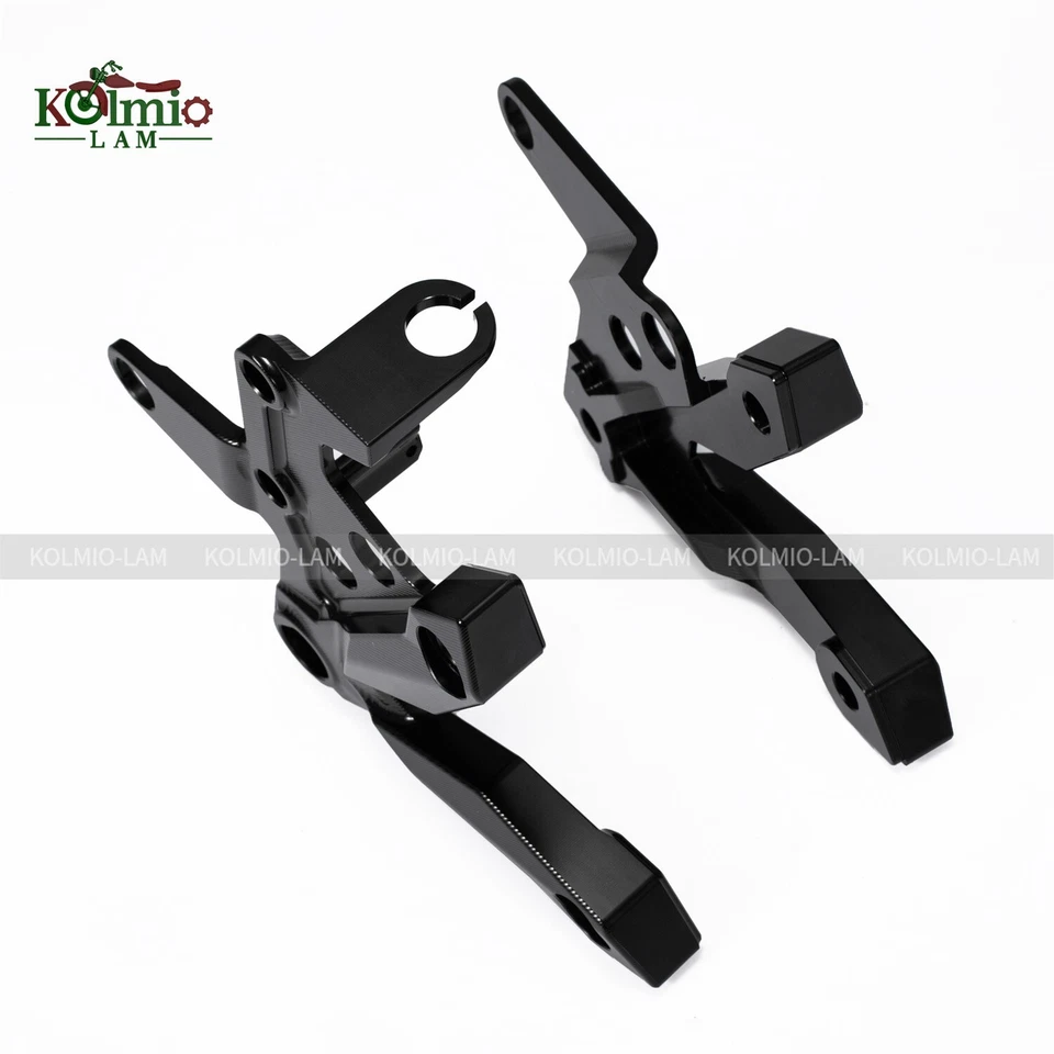 Fit for Kawasaki Z750 2007 - 2011 Front Footrest Bracket Set - Image 2 of 4