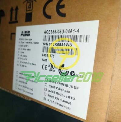 1 PC ACS355-03U-04A1-4 NEW ABB Frequency Converter Fast delivery