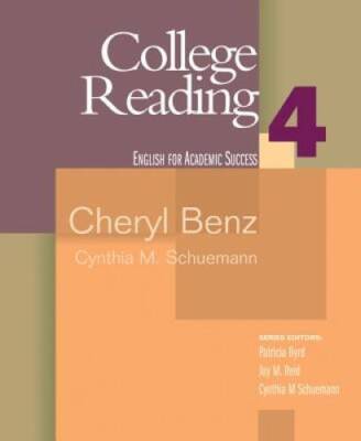 College Reading: Houghton Mifflin English for Academic Success, Vol.4 - GOOD