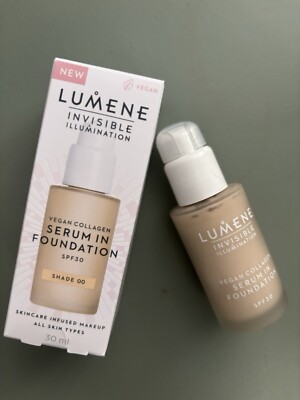 Lumene Invisible Illumination SPF30 Vegan Collagen Serum in Foundation - 0,0 30ml