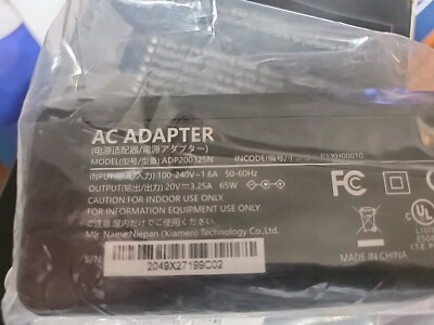 Nicpower AC Adapter ModelADP200325N (N700)