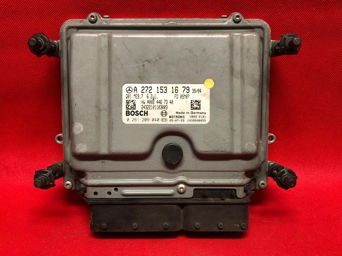 06-09 MERCEDES-BENZ E350 ECM ECU MODULE COMPUTER BOSCH ME9.7 PCM 