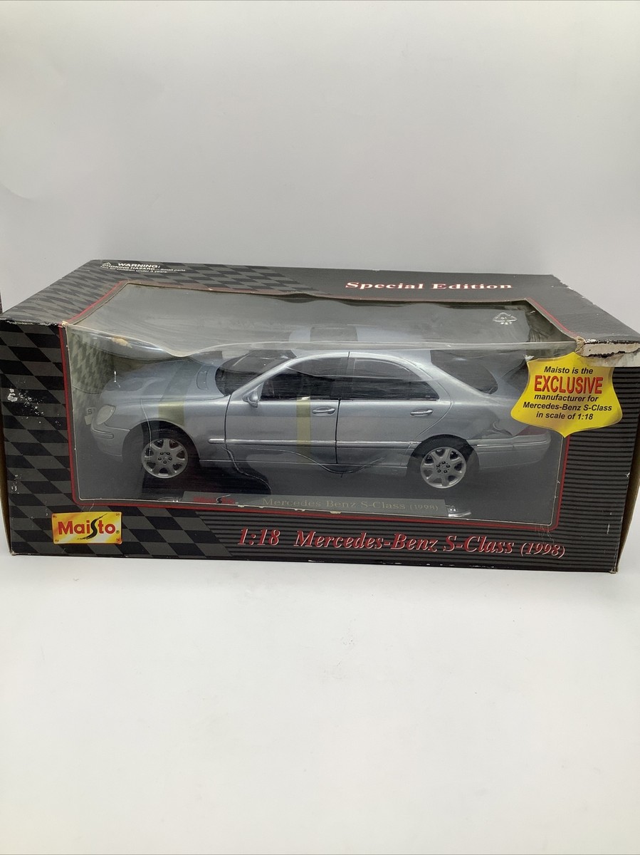 Maisto Mercedes-benz S-class 1 18 Scale Black for sale online | eBay