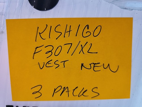 3 Pack Kishigo Class 2 Flame Resistant Vest Orange Size XL F307/XL - Picture 5 of 5