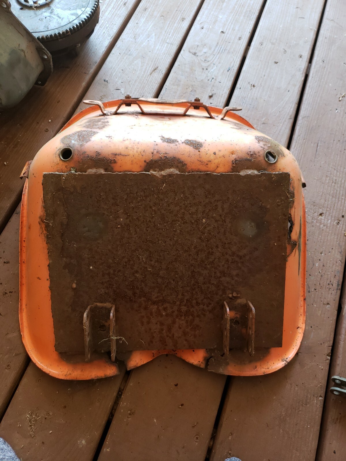 Kubota B6100 Tractor Seat Pan Rust Holes for sale online eBay