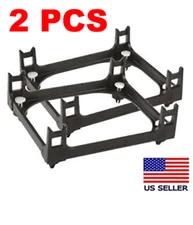 Lot of 2 Retention Bracket for Socket 478 Cooling Fan Heatsink