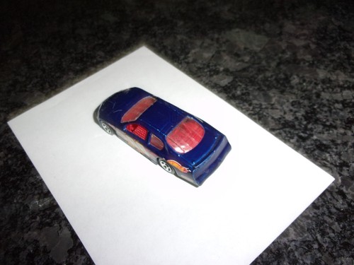 MONTECARLO VINTAGE Hot Wheels Stock Car Race 2003 Blue Die Cast - Picture 3 of 4