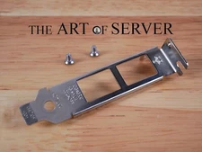 Low Profile PCI bracket for Intel X540-T2 dual 10GBaseT RJ-45 ports