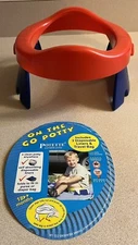 Travel Potty For Toddler. Portable Potty With Storage Bag And 10 Refills.