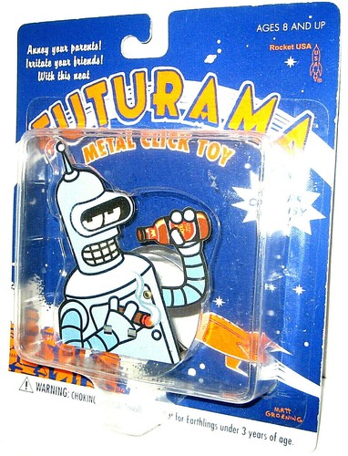 Futurama - Rocket USA - Set de figurines métal Heavyweights