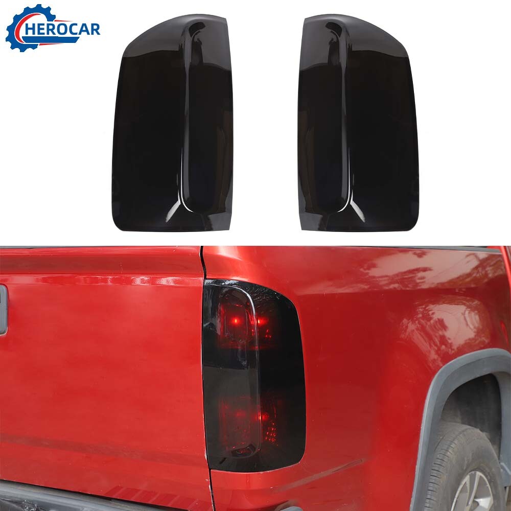 2014-22 Chevy Colorado Smoked Tail Light Guard Cover Trim Panel