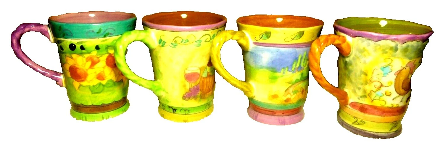 Tazas de porcelana Sango Floral