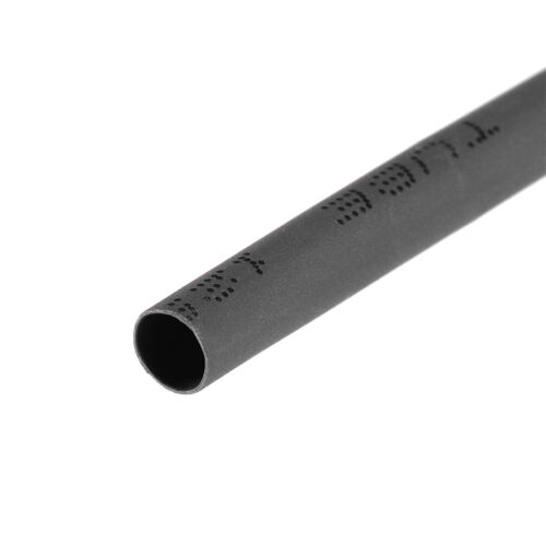 Heat Shrink Tubing 3mm Dia 5.74mm Flat Width 2:1 rate 7m - Black - Afbeelding 1 van 5