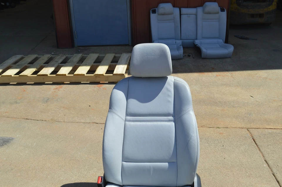 BMW X6M E71 2010-2014 asiento eléctrico delantero izquierdo lado del conductor cuero OEM Foto 2 de 4