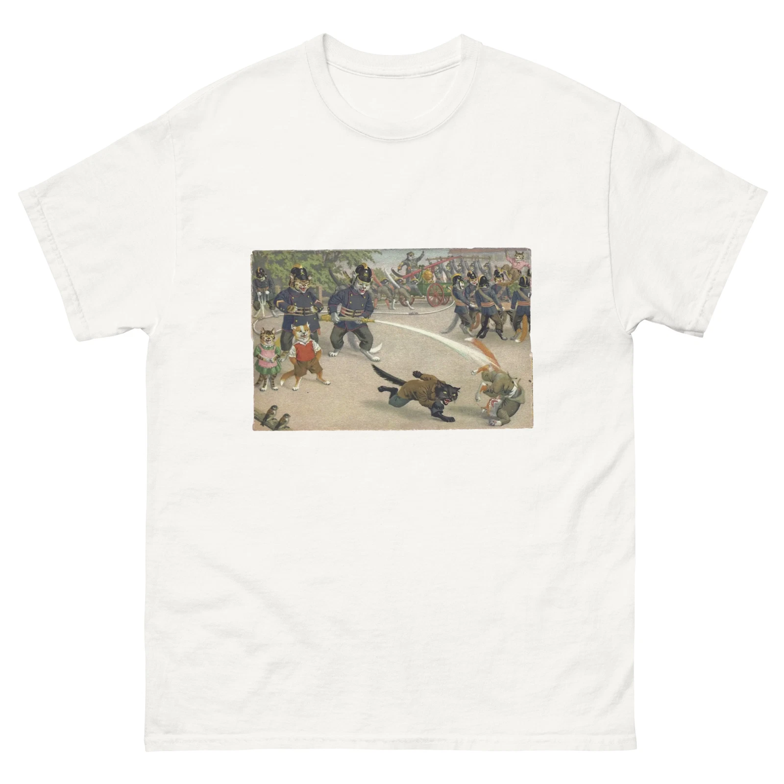 Mainzer Cat Postcards and Eugen Hartung Cats Unisex T-Shirt