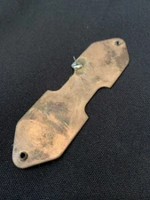 Teisco Bruno Maxi-Tone Harmony Guitar Pickup Copper Shield Plate Vintage Part