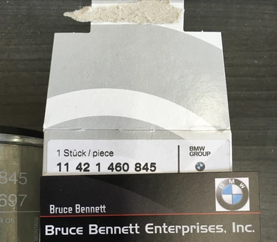 BMW K75/R100/K1100/K1200LT/RS OIL FILTER 11421460845 NEW OLD STOCK  4C - Image 1 of 2