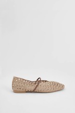 Oasis Champagne Ballet Pumps Womens Daywear Flats