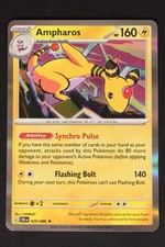 Pokemon Ampharos Holo R NM - Chaos Rising 029/086