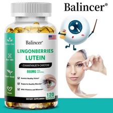 Lutein &Zeaxanthin–860 mg–Unterstützung der Augengesundheit und des Sehvermögens