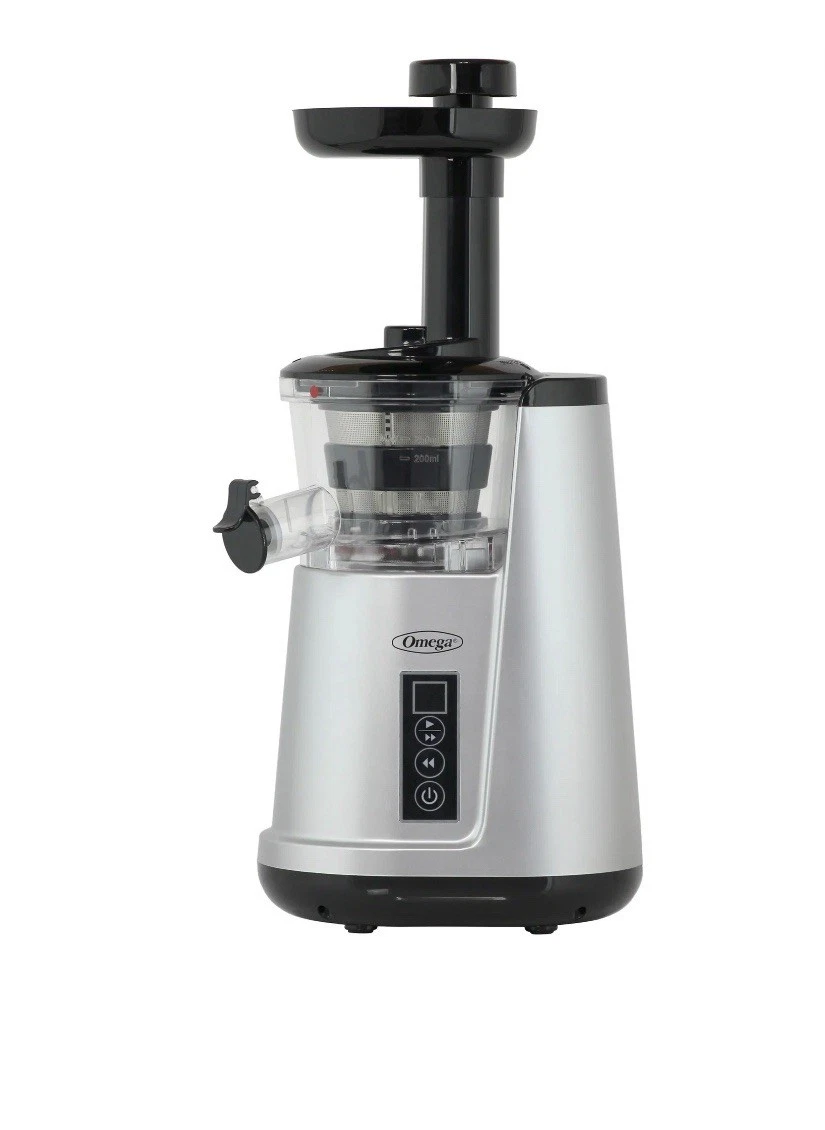 Omega Wide Mouth Juicer Compact Vertical Cold Press NEW Model JC4000SV13W