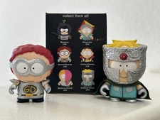 South Park Kidrobot Fractured but Whole Collectible Vinyl Figure Set Of 2