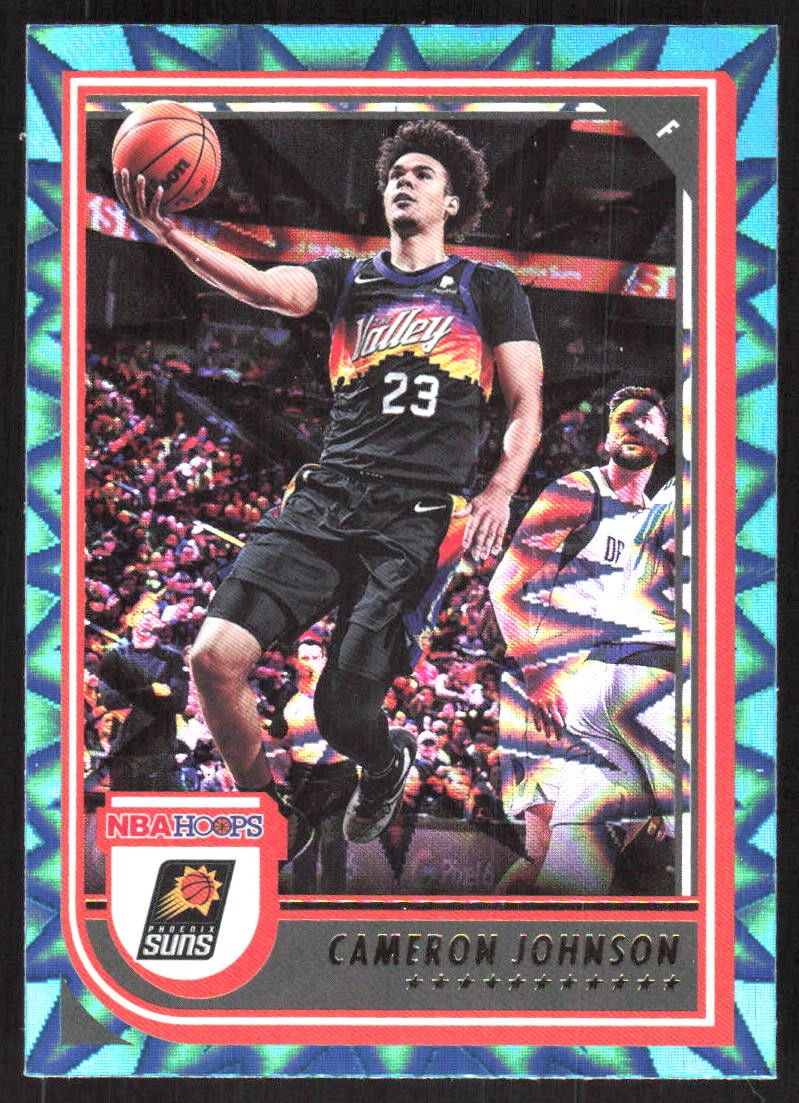 10265K 2022-23 Hoops #167 Cameron Johnson Teal Explosion