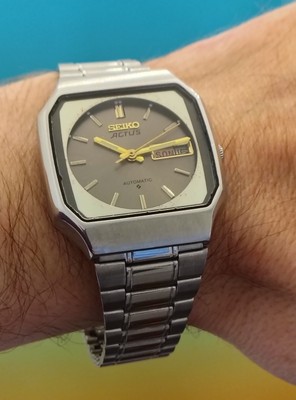 Vintage 1983 Seiko 5 Actus Automatic Sonnemschliff