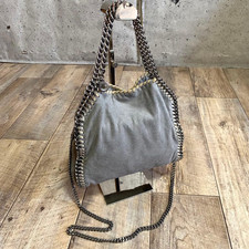 STELLA McCARTNEY Falabella Chain shoulder bag Tote bag 2way Grey Women's