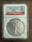 2013(S) AMERICAN SILVER EAGLE $1 EARLY RELEASES MS 70.