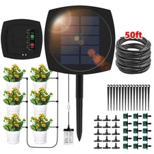 Auto Drip Irrigation System Garden Plant Self Watering Hose Micro Sprinkler Kit