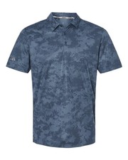 Adidas A550 Shirt Mens 2XL Blue Camo SS Golf Polo - NEW WITH TAGS -Free Shipping