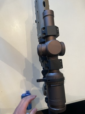 Vortex Razor HD Gen II-E 1-6x24 With Throw Lever And Precision Cantilever Mount