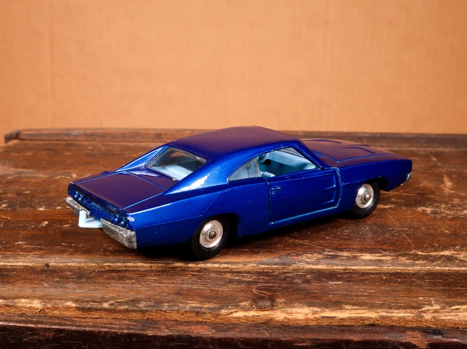Matchbox Lesney King Size K-22 Dodge Charger blau met. vintage diecast rare - Bild 3 von 4