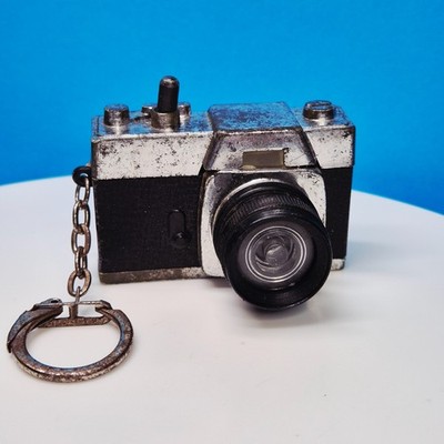 Schlüsselanhänger Vintage alter Kamera Bildbetrachter funktioniert