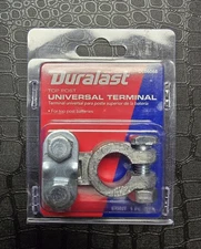 Duralast Top Post Universal Terminal Car Battery DL06068 1 PC NEW SEALED