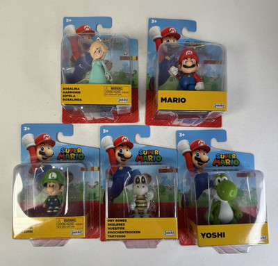 Super Mario Figure - Jakks Vinyl Figure 6 cm - Choose your Figure