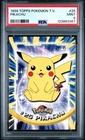 1999 Topps Pokemon TV Animation Pikachu #25 PSA 9 Mint Blue Label